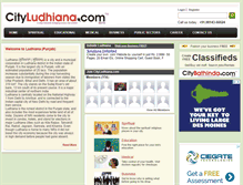 Tablet Screenshot of cityludhiana.com